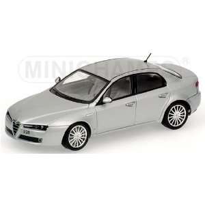  Alfa Romeo 159 2005 Silver 1/43 Scale Diecast Model: Toys 