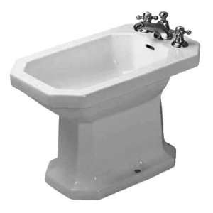   : Floor standing bidet 1930, white, with 1 tap hole: Home Improvement