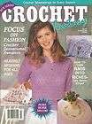 Crochet Fantasy July 1992 Magazine Afghans, Sweaters, Doily, Rag Bag 