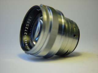 Carl Zeiss Sonnar 1,5/50mm. Contax II and Kiev 35mm cam  