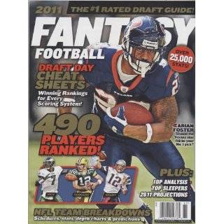 Harris Fantasy League Football 2011 The #1 Rated NFL Draft Guide by 