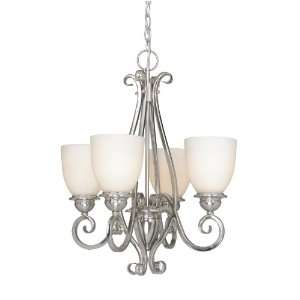  Mont Blanc Tuscan Four Light Up Lighting Chandelier from the Mont