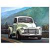 1950 CHEVROLET~Orig Acrylic Painting~C Ferreira~Brazil  