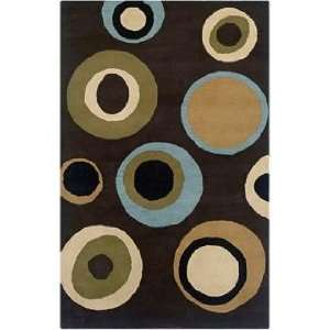 Craft Collection Stacked Circlets 2x3 Area Rug