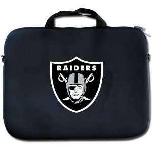 Oakland Raiders NFL Team Logo Neoprene Laptop Bag:  Sports 