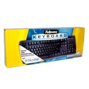  Fellowes Basic 104 Keyboard With Microban Case Pack 4 