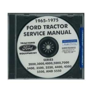 1965 1975 FORD TRACTOR 2000 7000 Service Manual CD 