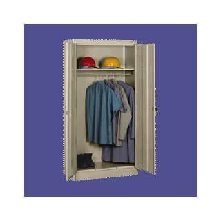Wardrobe Cabinets, 36x18x72, Light Gray (TNN7114LG) Category 