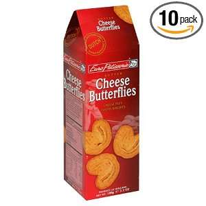 Euro Patisserie Cheese Butterflies, 3.5 Ounce Packages (Pack of 10 