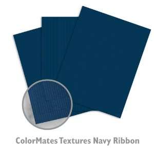  ColorMates Textures Navy Ribbon Cardstock   25/Package 