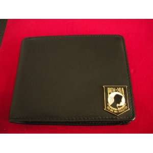 POW/MIA Bi Fold Mens Italian Leather Wallet