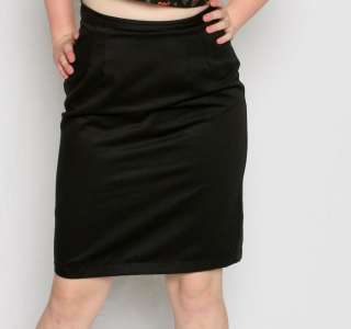 Heartbreaker Fashion Black Pencil Skirt Retro Style  