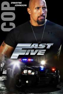 Fast Five 11 x 17 Movie Poster, Dwayne Johnson,UKA  