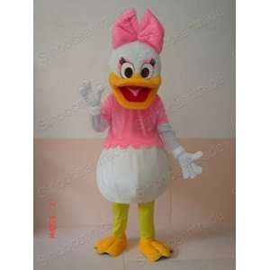 Daisy Duck Adult Size Cartoon Mascot Costume Suit : Toys & Games 