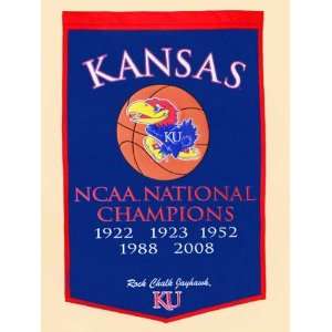  Kansas Jayhawks  Basketball  Dynasty Banner Sports 