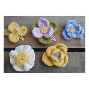  Knit Felting Patterns: Doll Up Flowers: Arts, Crafts 