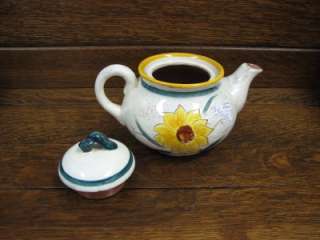 Stangl Pottery Garden Flower Teapot  