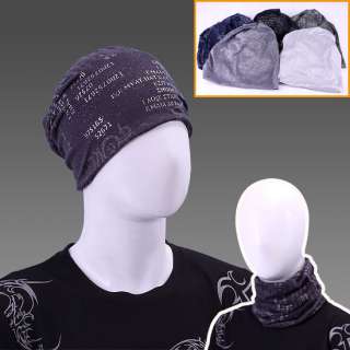 New 5 Color Beanie Skull Hat NECK WARMER HOOD Mask Type Men Women 