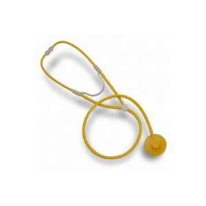  Disposable Single Head Nurse Stethoscope   30 Yellow 
