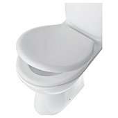 Tesco Plastic Moulded Toilet Seat