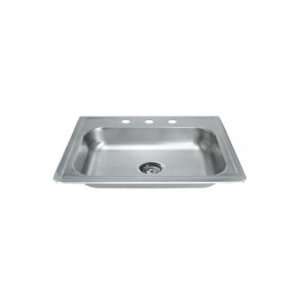    In Single Bowl Kitchen Sink, 4 Holes MS 220 720A D
