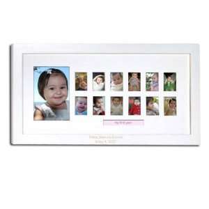  Babys First Year Personalized Frame 