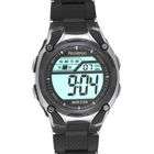   40 8125BLK Mens Chronograph Black Strap Digital Display Sport Watch