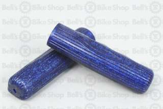 XLC Comfort Fingerplug Bicycle Grips 12mm Sparkle BLUE 4032191797489 