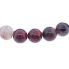 AMG  Beads Glass Beads   Multi Colored Glass Beads  Ball Plain   8mm 