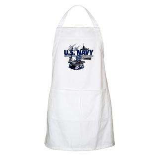 Artsmith Inc Apron US Navy with Aircraft Carrier Planes Submarine and 