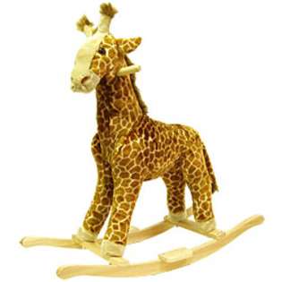 AWM Giraffe Plush Rocking Animal 