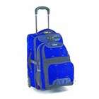 CalPak Fusion 20 Rolling Carry On with BackPack   Color Navy Blue