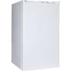   Haier Hnse045 4.5 Compact Refrigerator White3 Full Glass Shelves