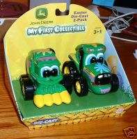 NIB JOHN DEERE MY FIRST COLLECTIBLE   EASTER 2 PACK  
