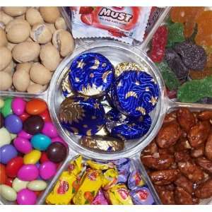 Kosher Gift Basket   Soldiers Candy and Nut Platter (Israel):  