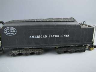 Vintage American Flyer #322 Steam Locomotive + Tender  