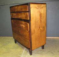   Tone Highboy Tallboy Dresser Mid Century Modern 1950s Eames Era  