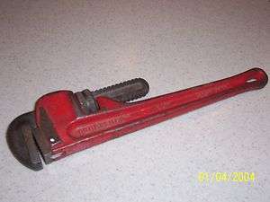 VINTAGE CRAFTSMAN 14 HEAVY DUTY PIPE WRENCH  