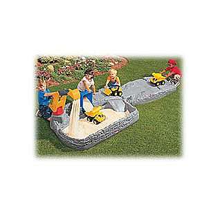 Construction Sandbox  Little Tikes Toys & Games Outdoor Play Sand 