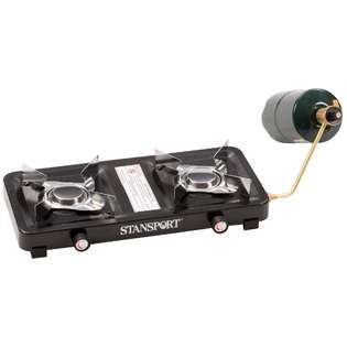 Stansport 0842 7064 Stansport Outdoor Double Burner Propane at  