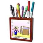  LLC Londons Times Funny Music Cartoons   The Doors   Tile Pen Holders