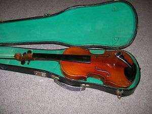Violin Lark made in China Vintage w/case and bow  