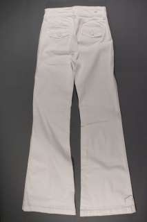 Womens Seven 7 For All Man Kind The Trouser Pants White Multiple 