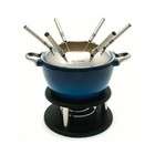 Swissmar Noirmont 10Pc Meat Fondue Set   Blue