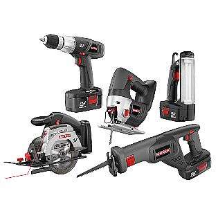 volt Cordless Combo Kit with 5 Tools  Craftsman Tools Portable Power 
