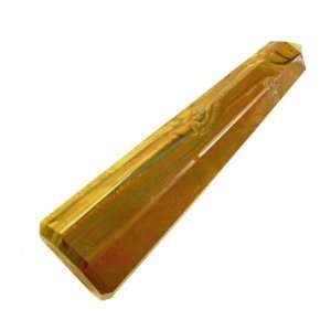 com 4.25 Tigers Eye Faceted Generator Massage Wand Grounging Energy 