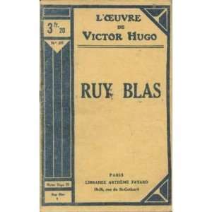  Ruy Blas Hugo Victor Books
