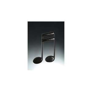  16th Note Wall Hanging Black