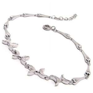  Anti Oxidized 925 Sterling Silver Bracelet for Woman 