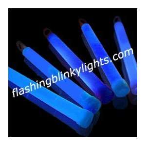  6 inch BLUE Glow Sticks   SKU NO 10609 Toys & Games